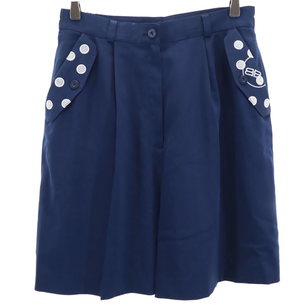 BALENCIAGA バレンシアガ 90s オールド ゴルフ ショートパンツ L ネイビー GOLF キュロット