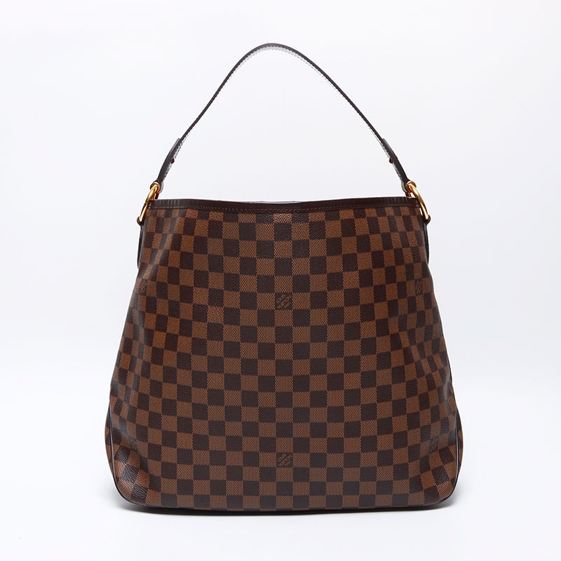 ヴィトン LV ダミエ ディライトフル MM 2016年製 ショルダーバッグ【中古】