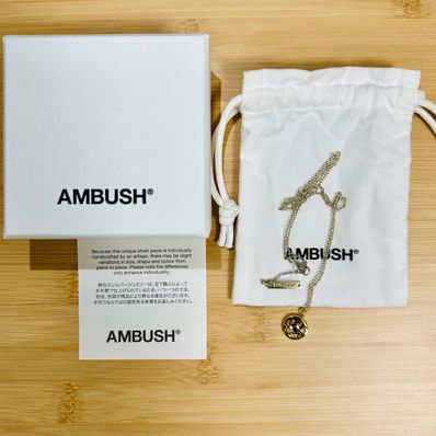 AMBUSH スマイリーチャーム ネックレス SMILEY NECKLACE