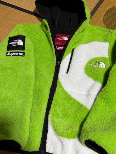 Supreme x The North Face S Logo Hooded Fleece Jacket "Green"