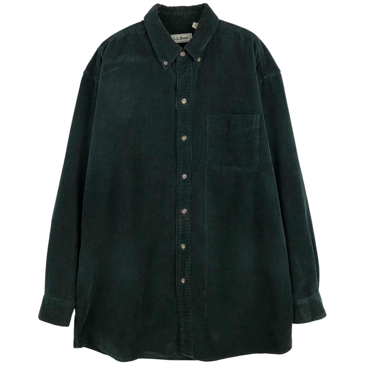 古着 ~90年代 エルエルビーン L.L.Bean 長袖 ボタンダウン コーデュロイシャツ メンズM相当 ヴィンテージ/eaa610921