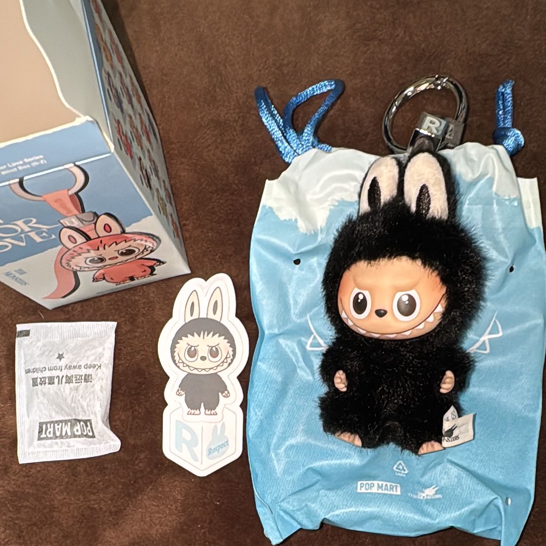 POP MART THE MONSTERS (LABUBU) Pin for Love Series-Vinyl Plush Pendant (N-Z) R