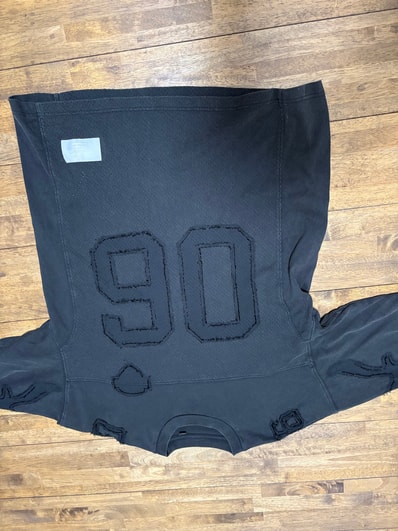 Supreme x MM6 Maison Margiela Cotton Football Jersey "Black"