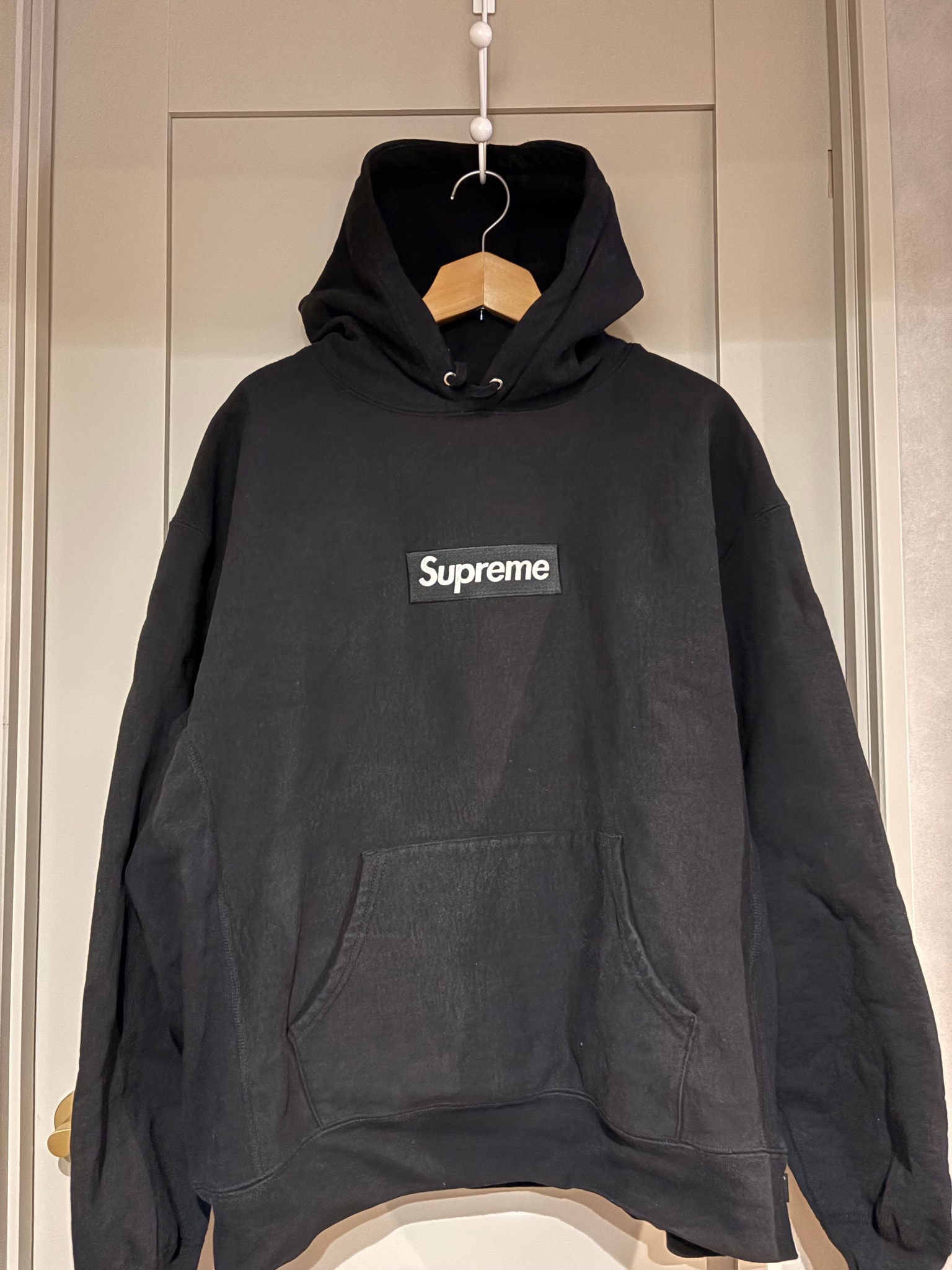 Supreme Box Logo Hooded Sweatshirt "Black" (23FW)