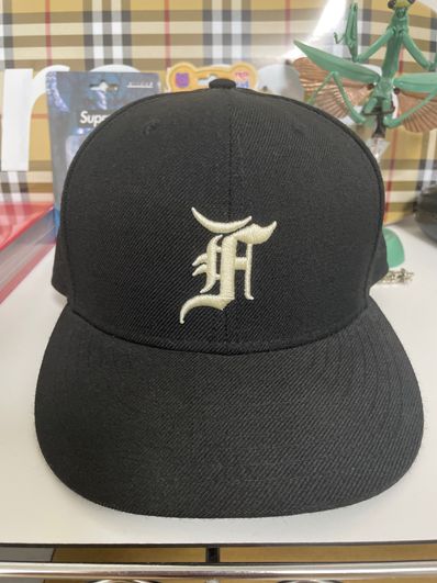 FEAR OF GOD ESSENTIALS New Era Fitted Cap (FW20) "Black"