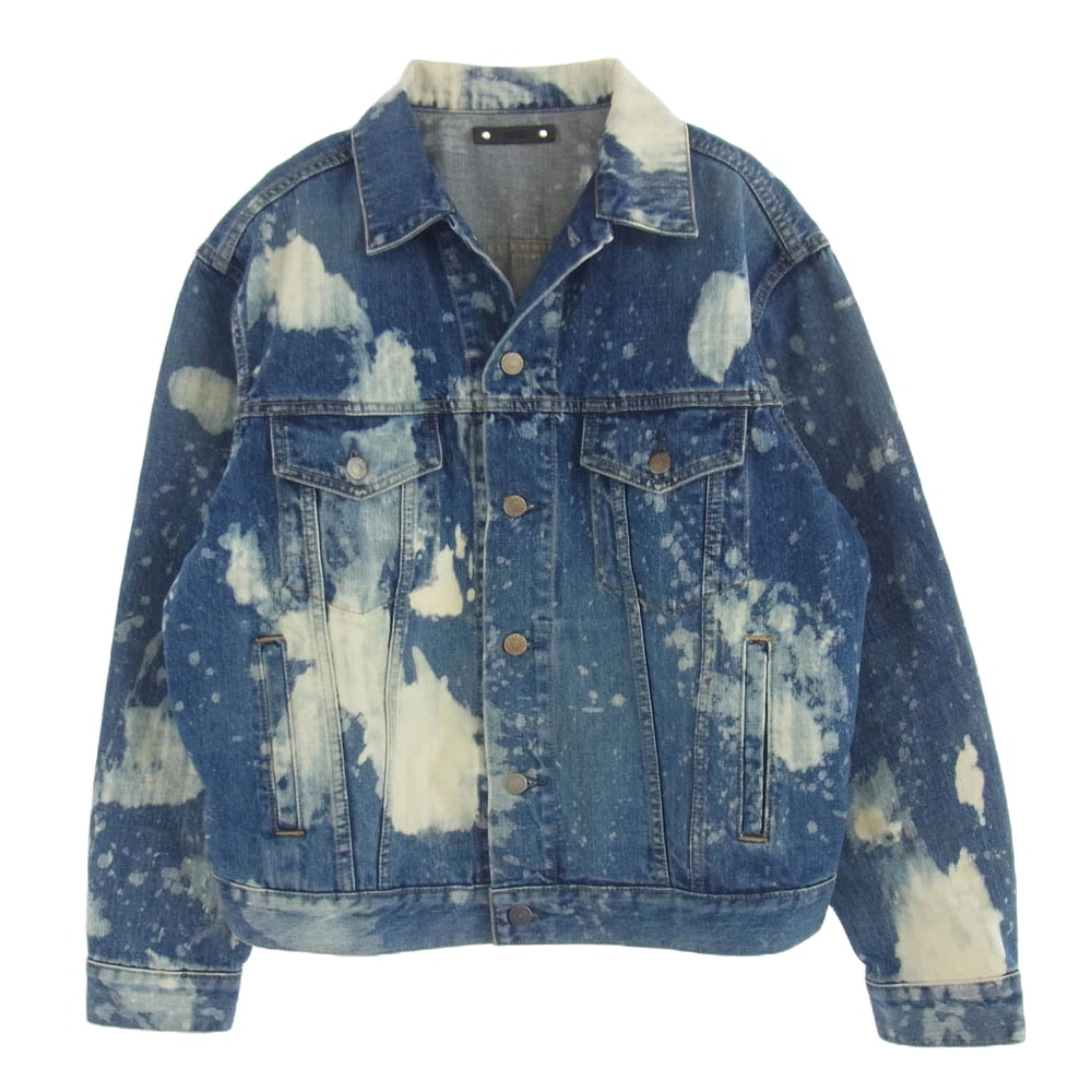 MINEDENIM マインデニム デニムジャケット 2204-8003 N.LF-GJKT USS ジージャン デニム ジャケット ホワイト系 インディゴブルー系 1【中古】