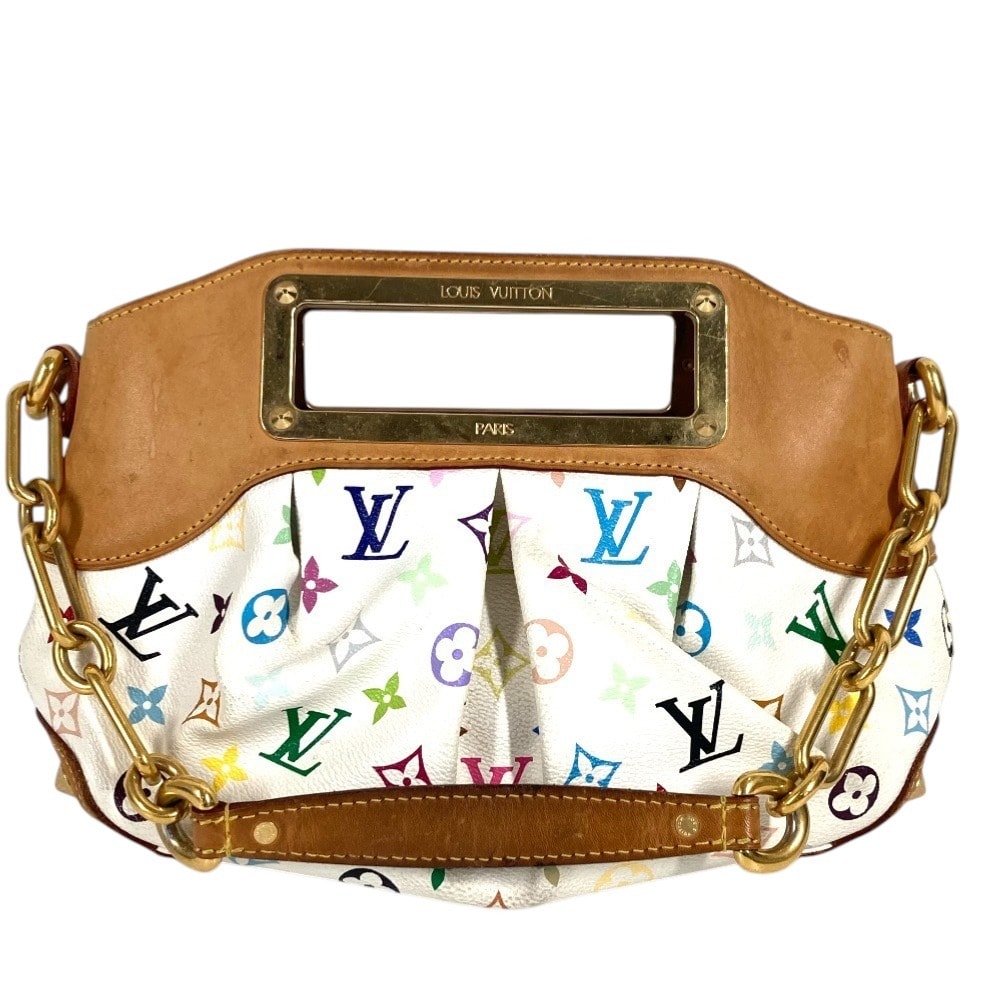 ルイヴィトン LOUIS VUITTON ジュディPM ジュディ PM M40257 モノグラムマルチカラー カバン 2WAYバッグ ショルダーバッグ チェーンバッグ ハンドバッグ モノグラムマルチカラーキャンバス ブロン ホワイト