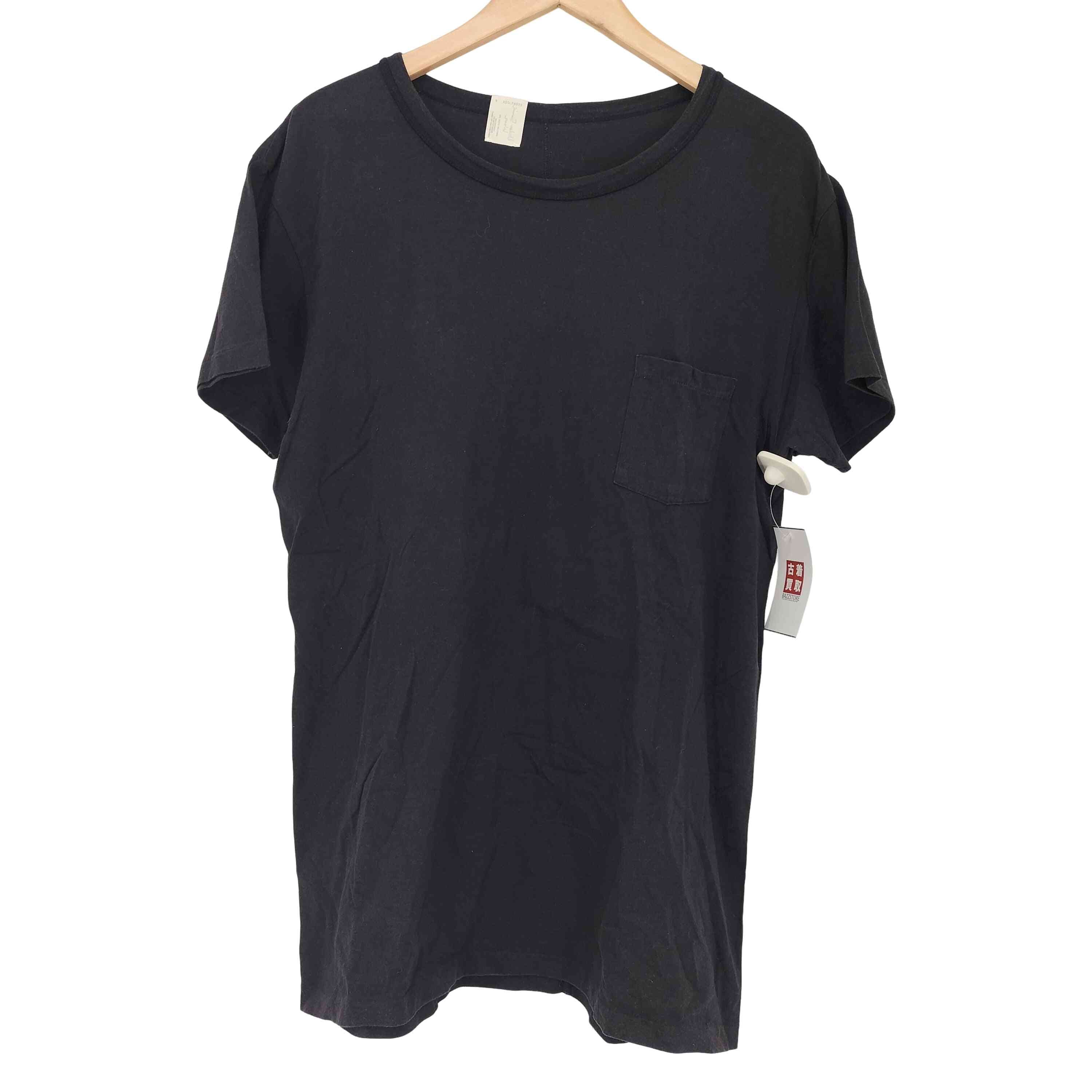 クルーネック ポケット バックステッチ ショートスリーブ カットソー【1141773653075】