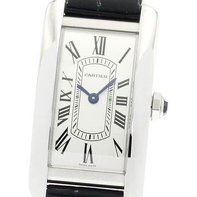 ☆美品 カルティエ タンクアメリカン SM レディース 【中古】