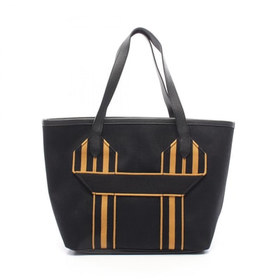 エルメス HERMES ピュール サングルMM トートバッグ バッグ キャンバス トワルミリタリー / トリヨンクレマンス トワルミリタリー ブラック(エルメス) B刻印(2023年製造) レディース ブラック系 / ブラウン系