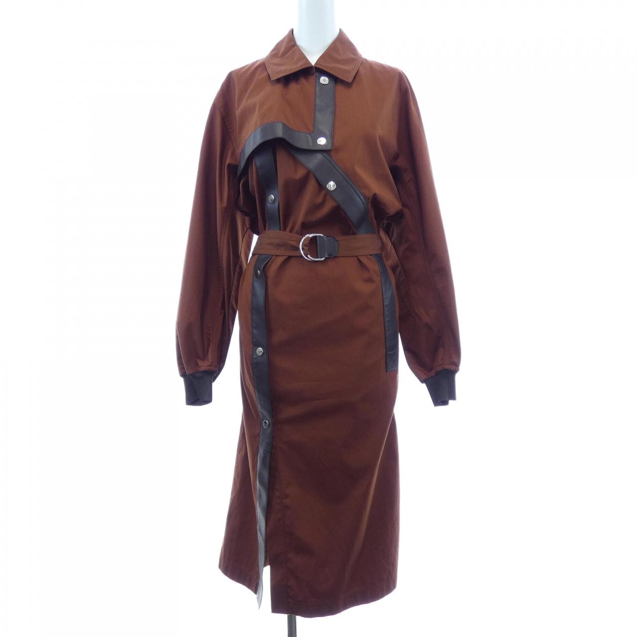 エルメス HERMES アシンメトリー 5E0146DE コート