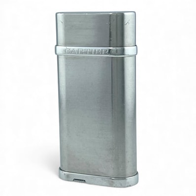 良品 カルティエ ライター メタルシルバー メンズ