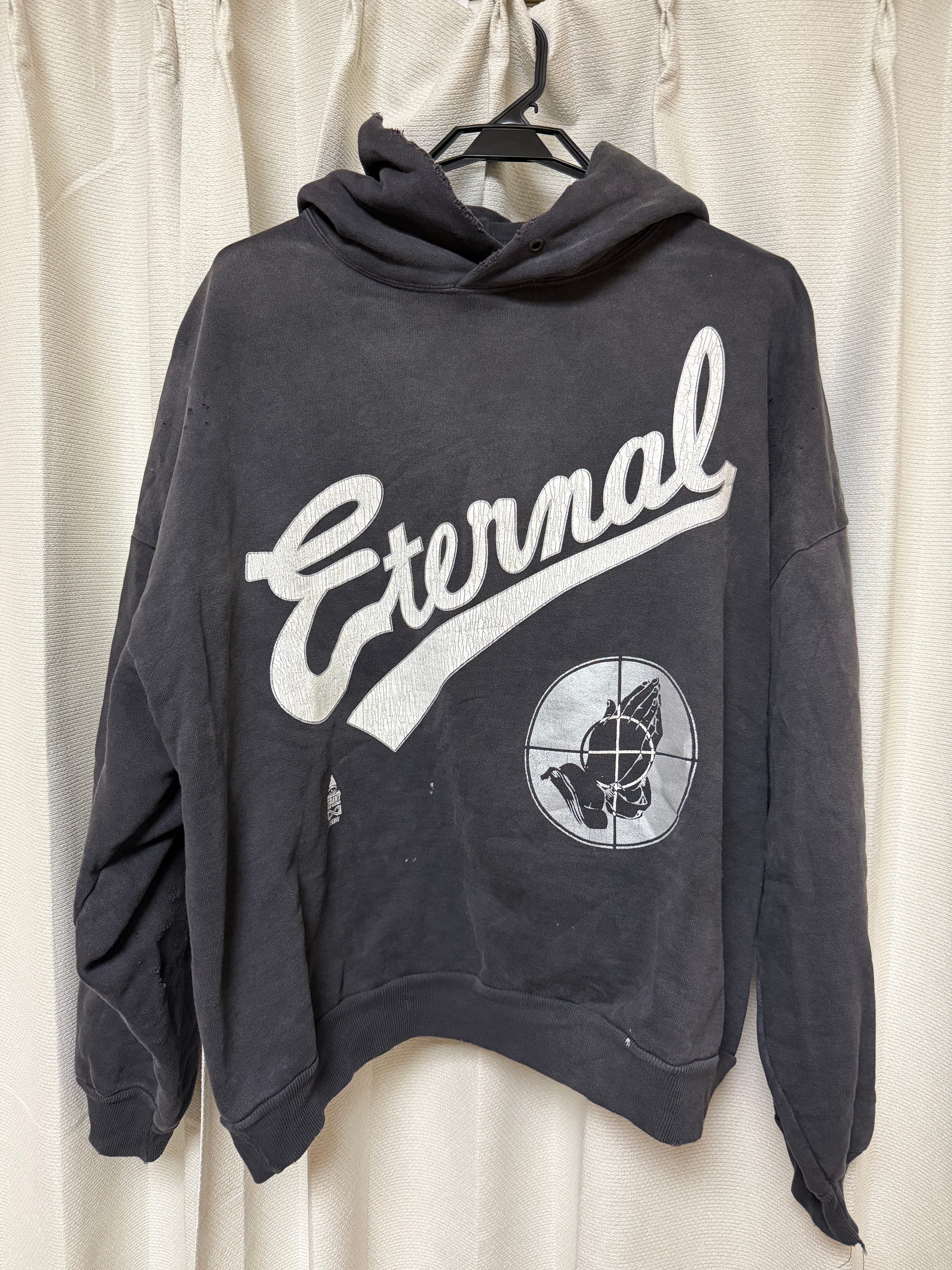 SAINT Mxxxxxx x FEAR OF GOD Hoodie "Black"