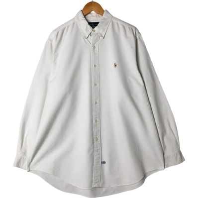 古着 ラルフローレン Ralph Lauren 長袖 ボタンダウンシャツ メンズXL相当/eaa560123