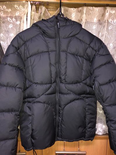 Supreme Warp Hooded Puffy Jacket "Black"