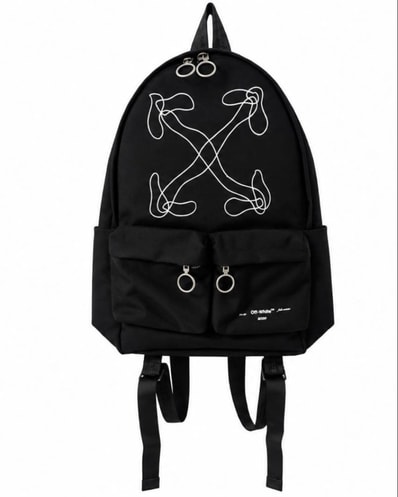 OFF-WHITE Abstract Arrows Backpack "Black"