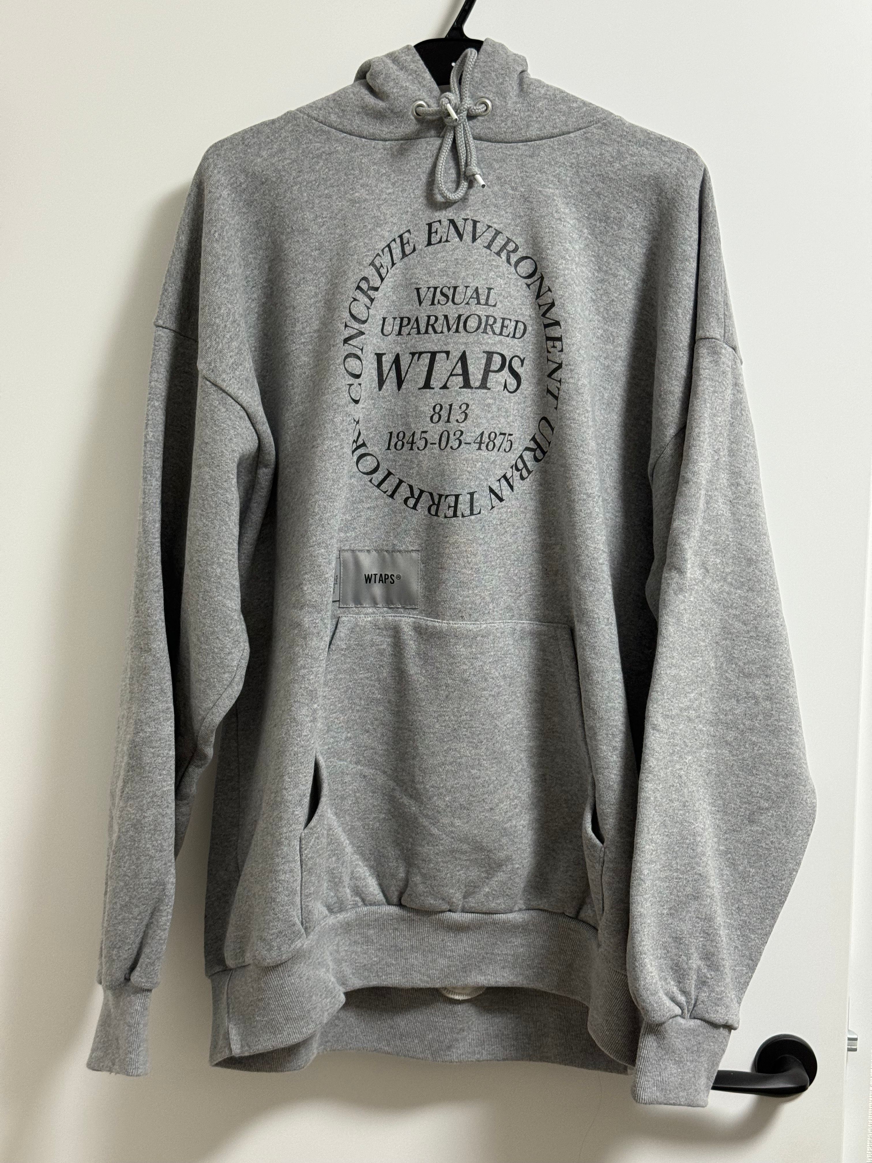 Wtaps Ingredients / Hoody / Cotton "Ash Gray"