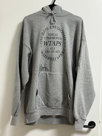 Wtaps Ingredients / Hoody / Cotton "Ash Gray"