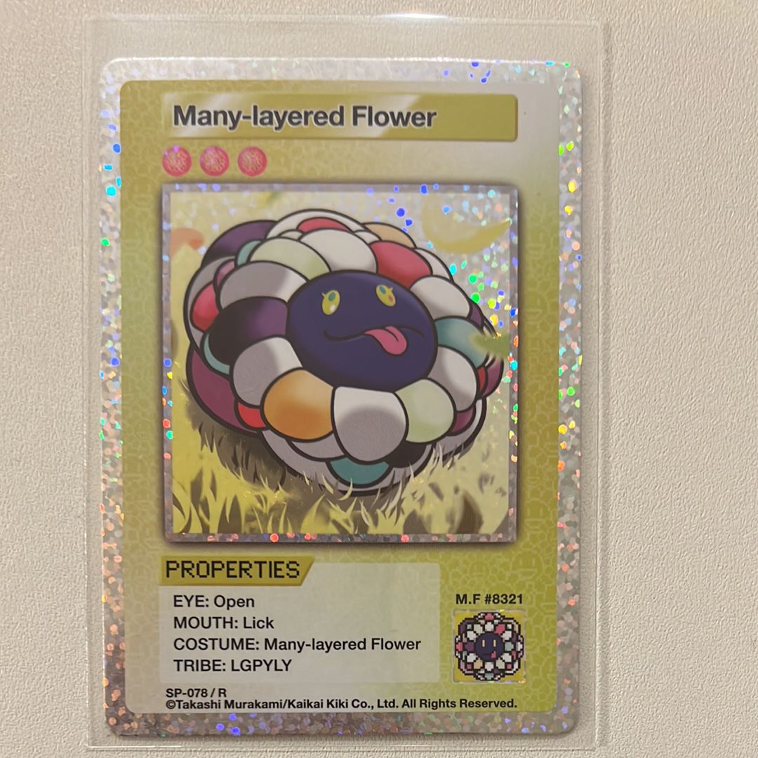 八重フラワー R [SP-078]【英語版】(ムラカミフラワーズ 108フラワーズ)