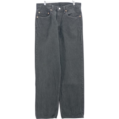 古着 90年代 リーバイス Levi's 00550-0260 RELAXED FIT ブラックデニム テーパードデニムパンツ メンズw33相当 ヴィンテージ/eaa482423