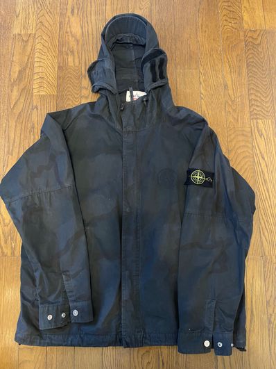 Supreme / Stone Island® Riot Mask Camo Jacket "Black"