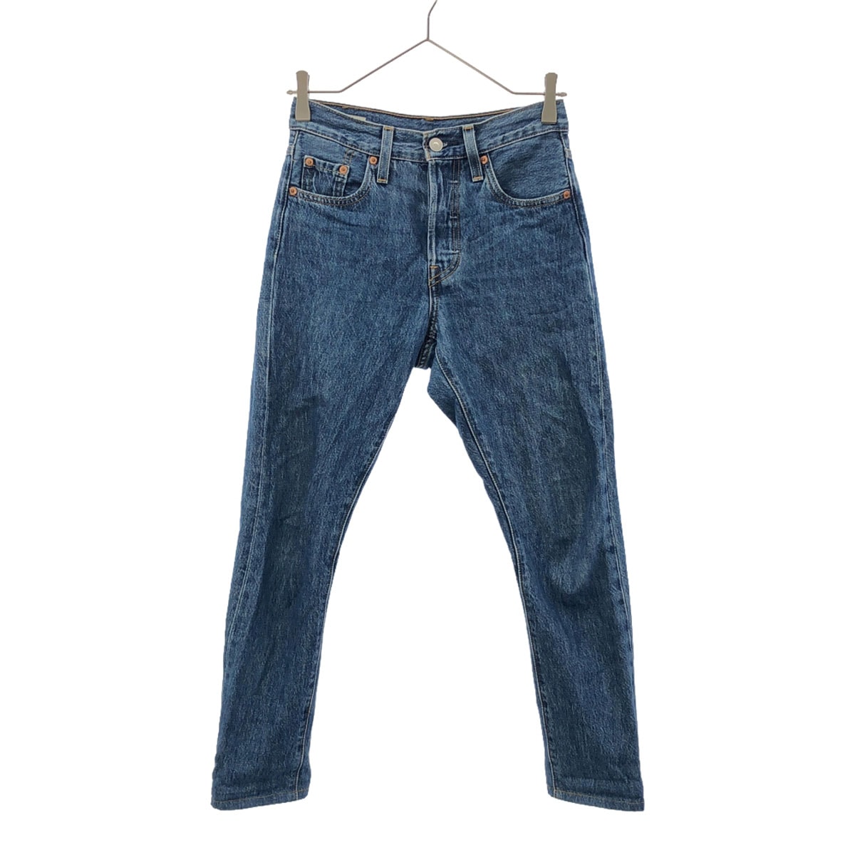 Levi's PREMIUM リーバイス プレミア 501 スリムデニムパンツ w23 ボタンフライ
