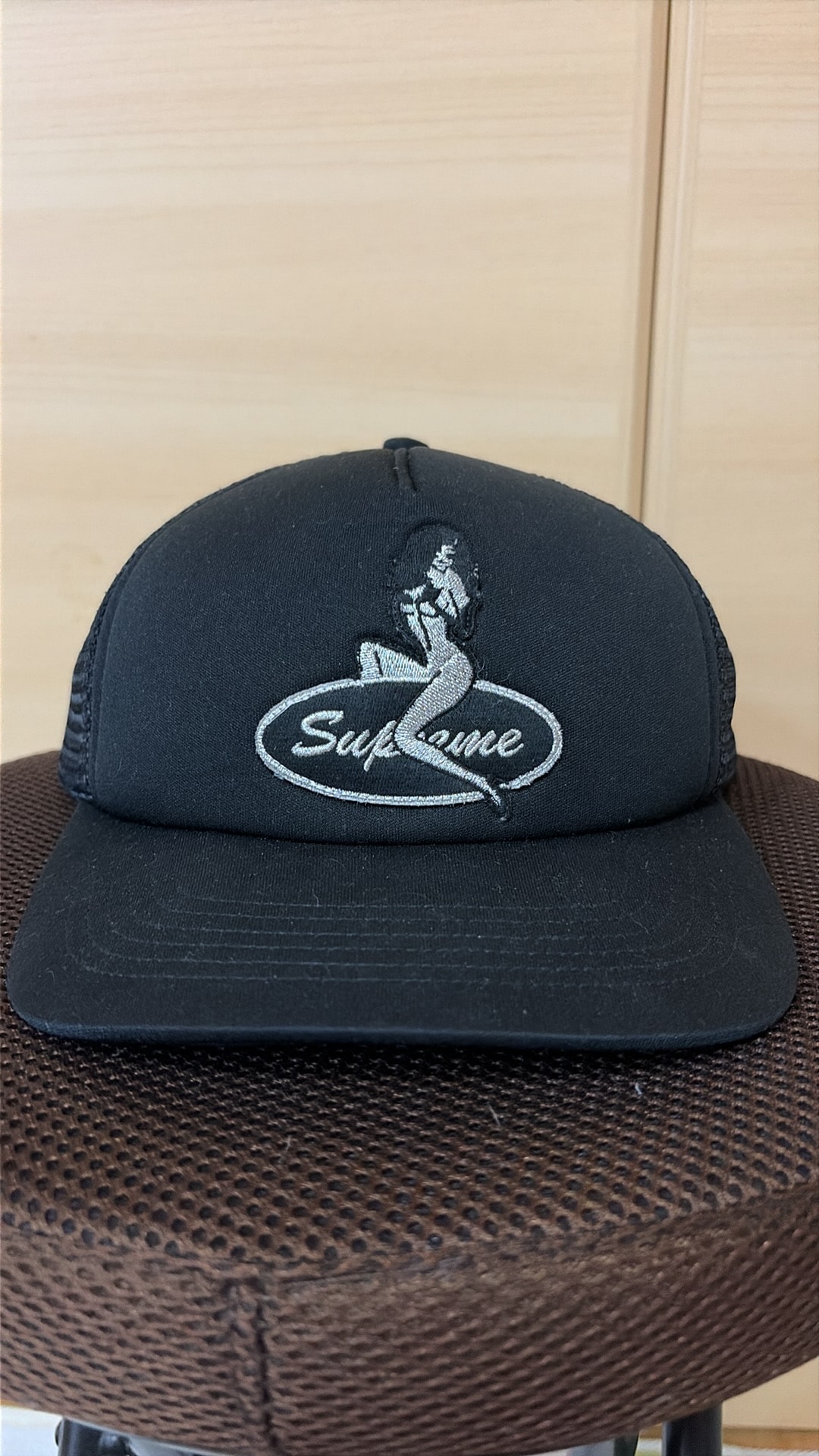 Supreme Pinup Mesh Back 5-Panel "Black"