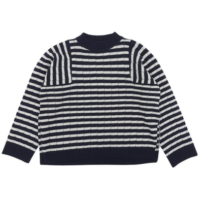 マックスマーラウィークエンド 美品 マリンボーダーニット トップス レディース ネイビー×ホワイト M 2353662633 M