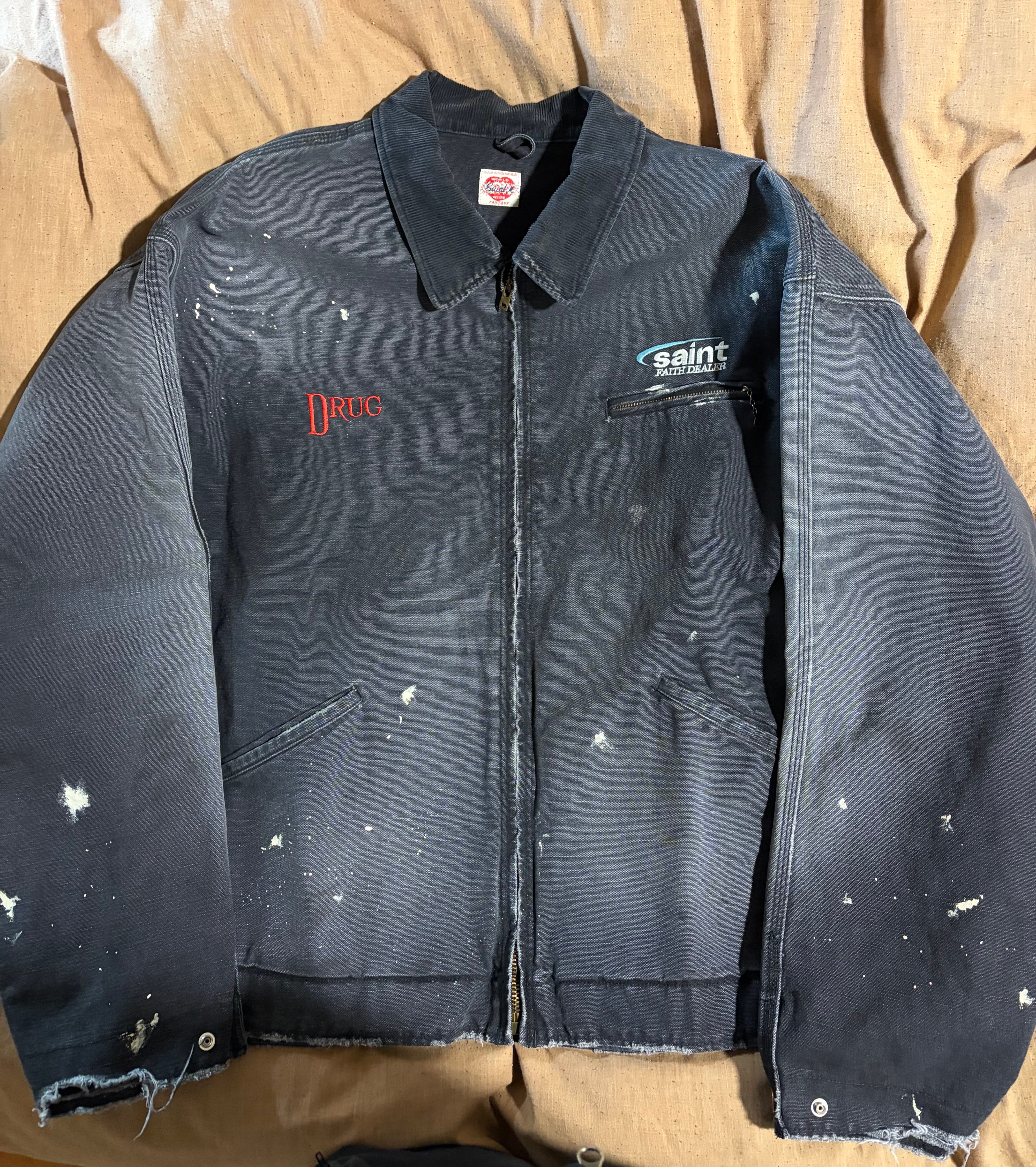 SAINT Mxxxxxx Detroit Jacket Drug "Black"