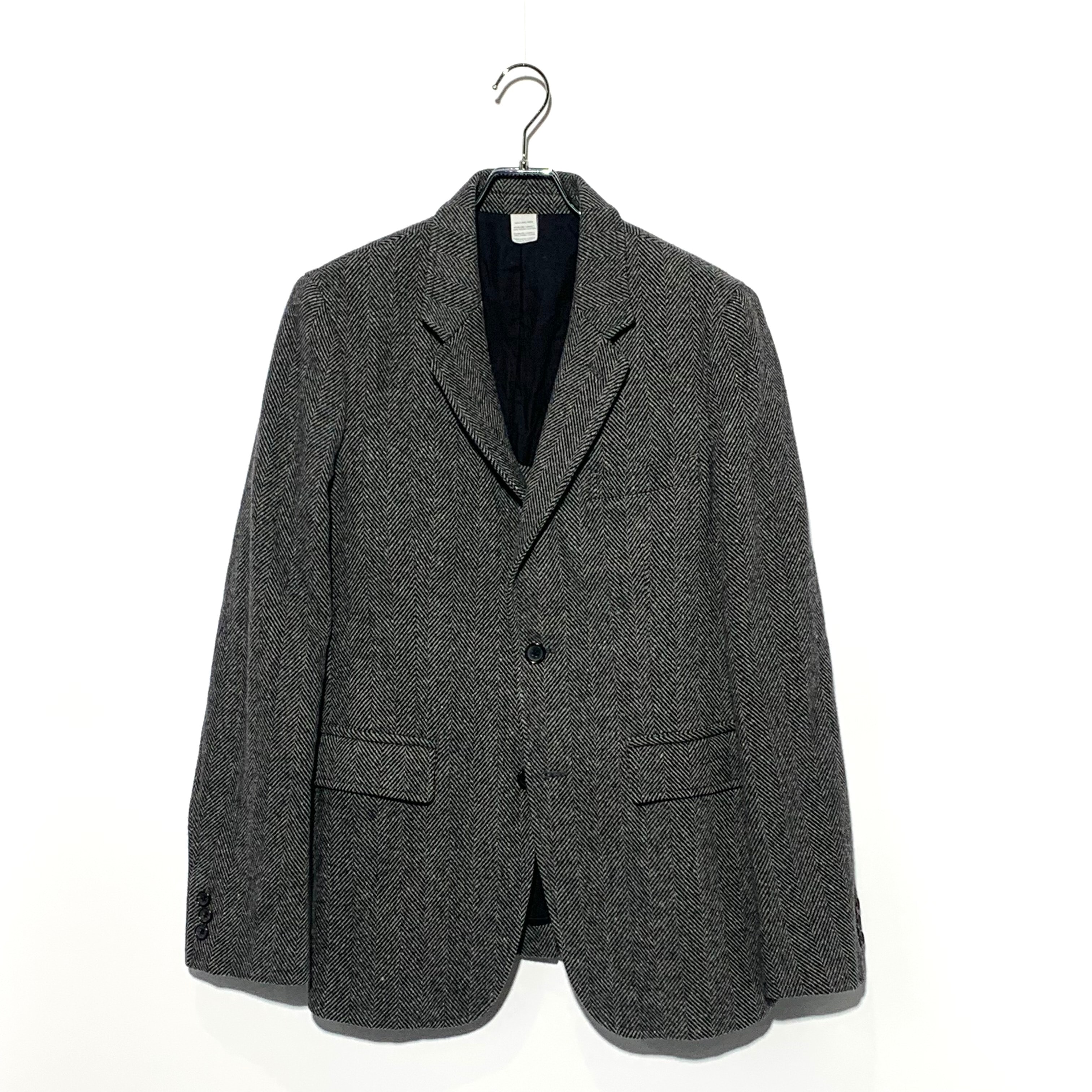 COMME des GARCONS SHIRT Herringbone Tailored Jacket "Gray"