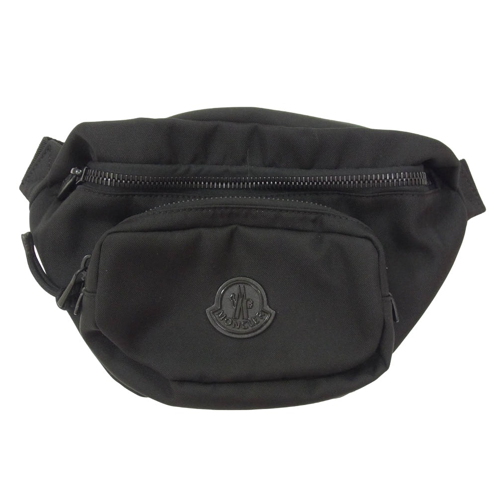 MONCLER モンクレール 23SS I109A5M00006 M2388 DURANCE デュランス ナイロン ウエスト ポーチ ベルト バッグ ボディバッグ ブラック系【中古】