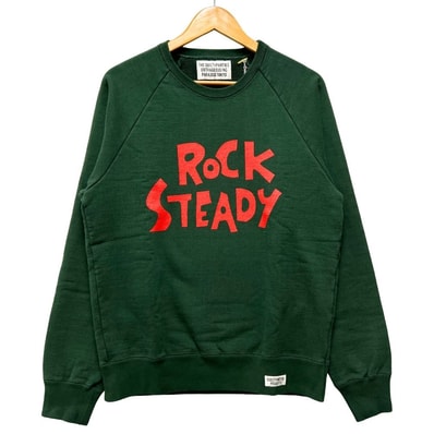 WACKO MARIA ワコマリア 品番18FW-WMC-SS25 ROCK STEADY プリント スウェット 53852