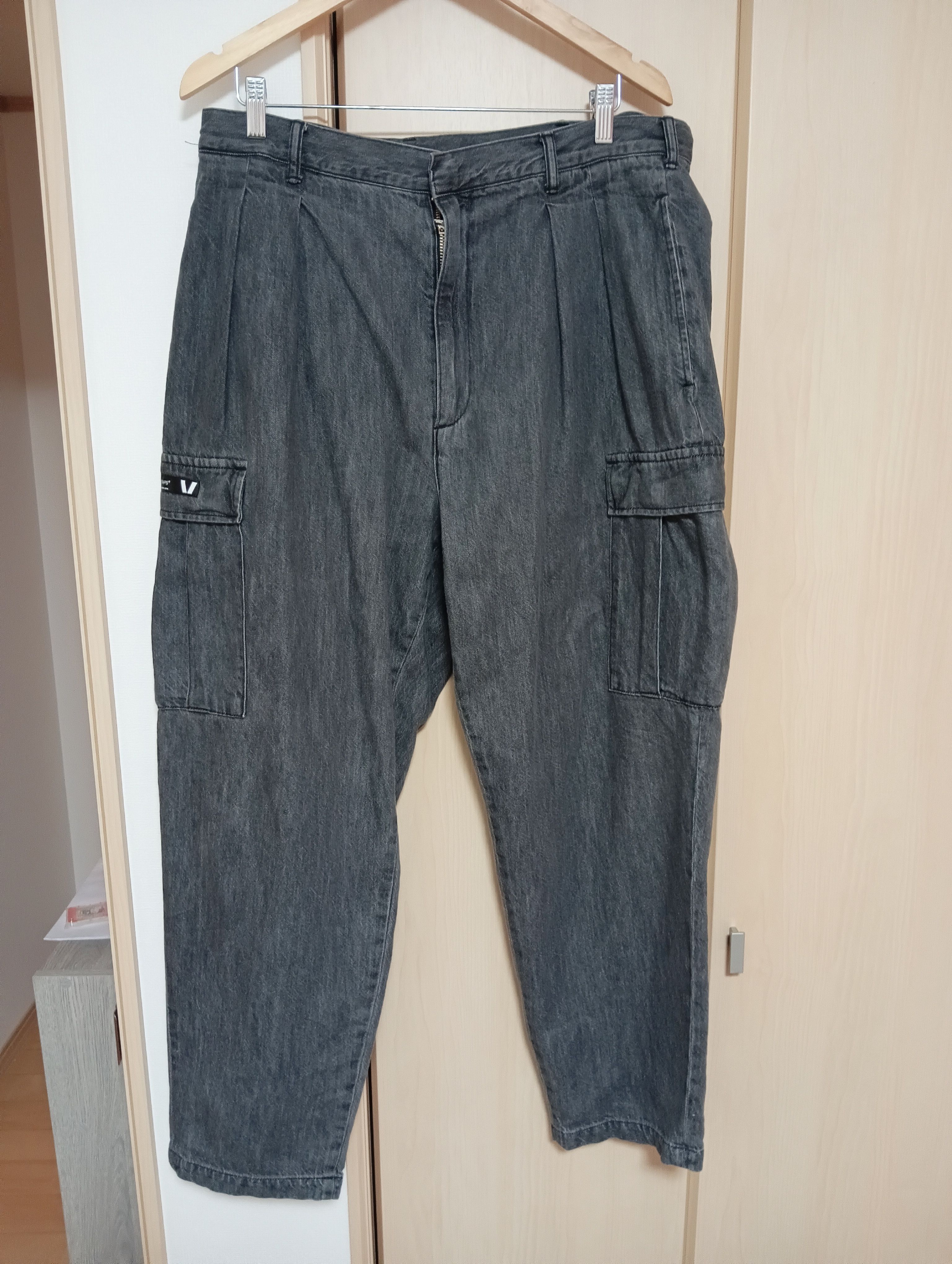 WTAPS Milt2301 / Trousers / Cotton. Denim "Black"