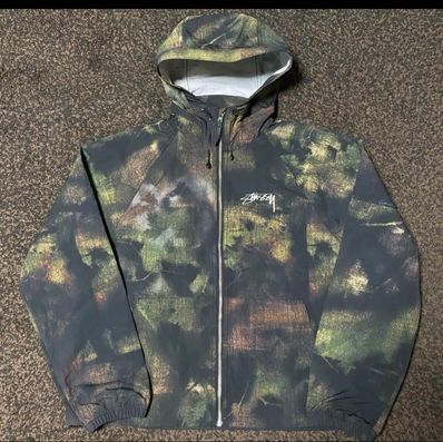 Stussy Beach Shell Stenpat Camo "Fortine"