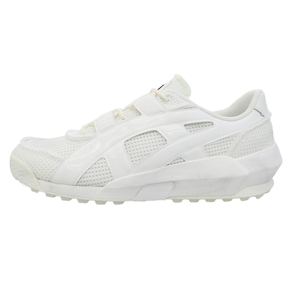 ONITSUKA TIGER オニツカタイガー 1183A792 BIG LOGO TRAINER ビッグ ロゴ トレーナー スニーカー ホワイト系 27cm【極上美品】【中古】