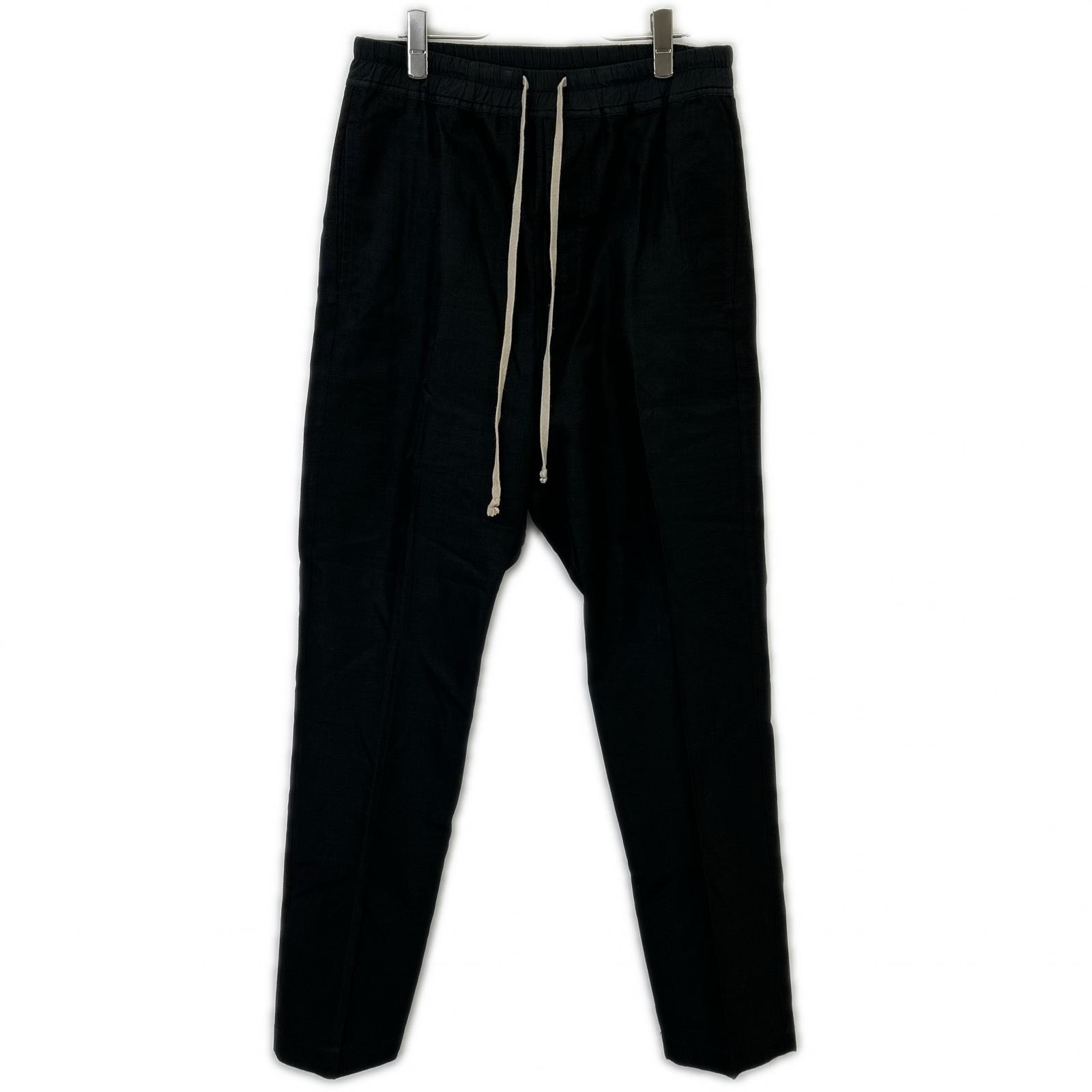 リックオウエンス RU18S5394-WG DRAWSTRING ASTAIRES LONG パンツ 46