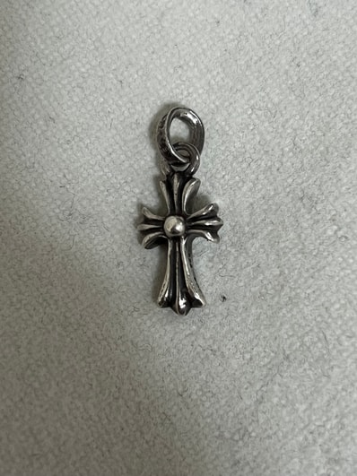 Chrome Hearts Cross Baby Fat Charm "Silver"