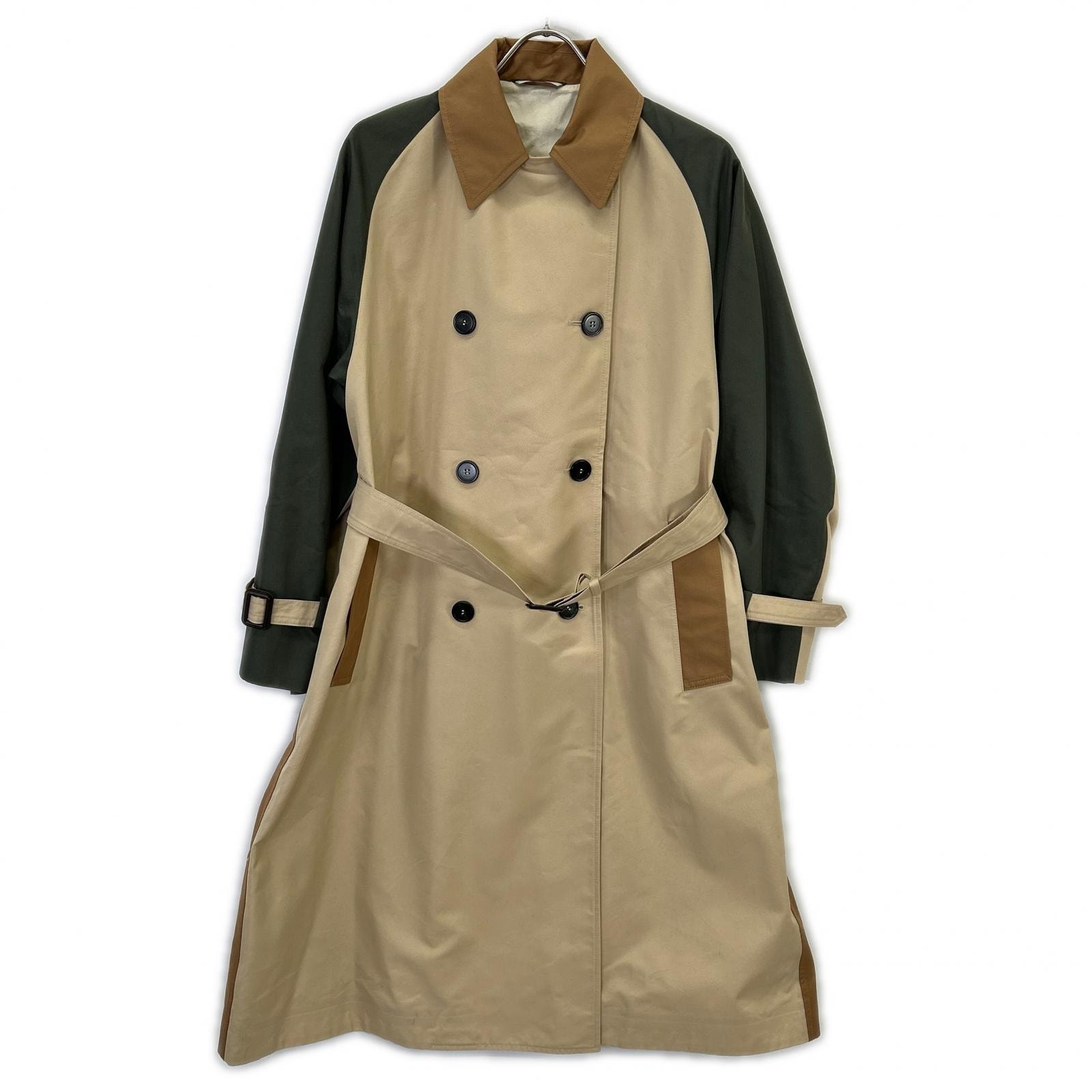 マックスマーラウィークエンド 23502103376 ベージュ系 トリコカラー オーバー トレンチコート 38