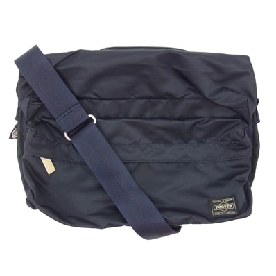 PORTER ポーター 690-17848 FRAME SHOULDER BAG フレーム ショルダーバッグ ネイビー系【中古】