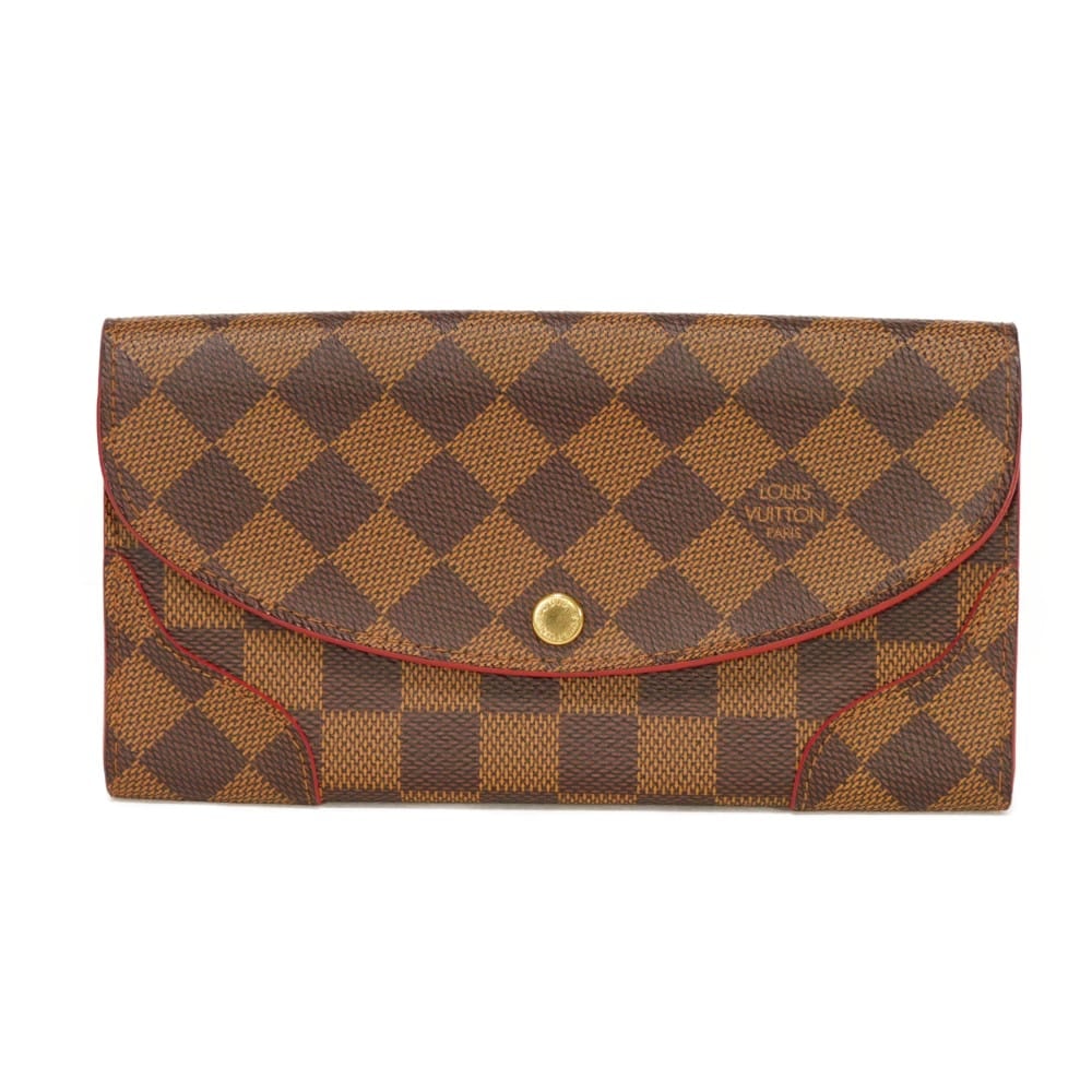 Louis Vuitton Kajsa Wallet Damier "Cerise"