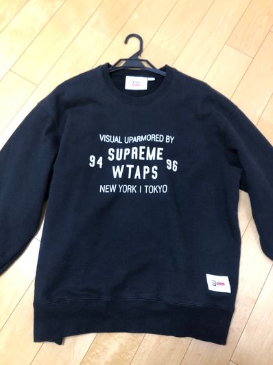 Supreme / WTAPS Crewneck "Black" 21274SPD-CSM03S