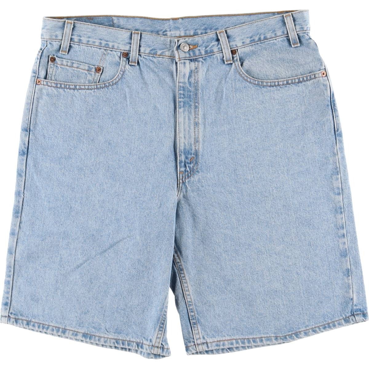 古着 90年代 リーバイス Levi's 550 RELAXED FIT デニムショーツ ショートパンツ USA製 メンズw37相当 ヴィンテージ/eaa417656