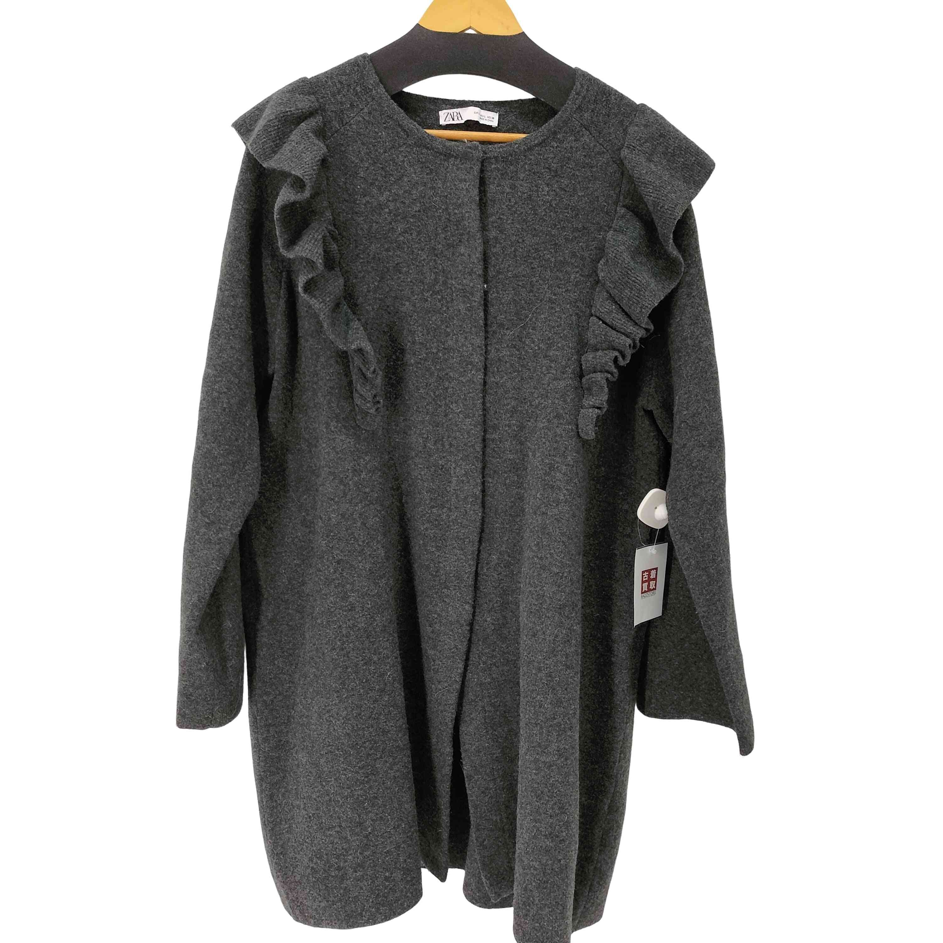 Ruffled Knit Coat【1142109488910】
