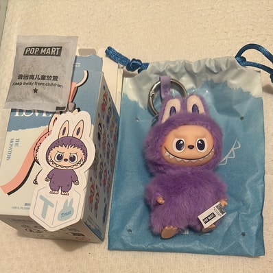 POP MART THE MONSTERS (LABUBU) Pin for Love Series-Vinyl Plush Pendant (N-Z) T