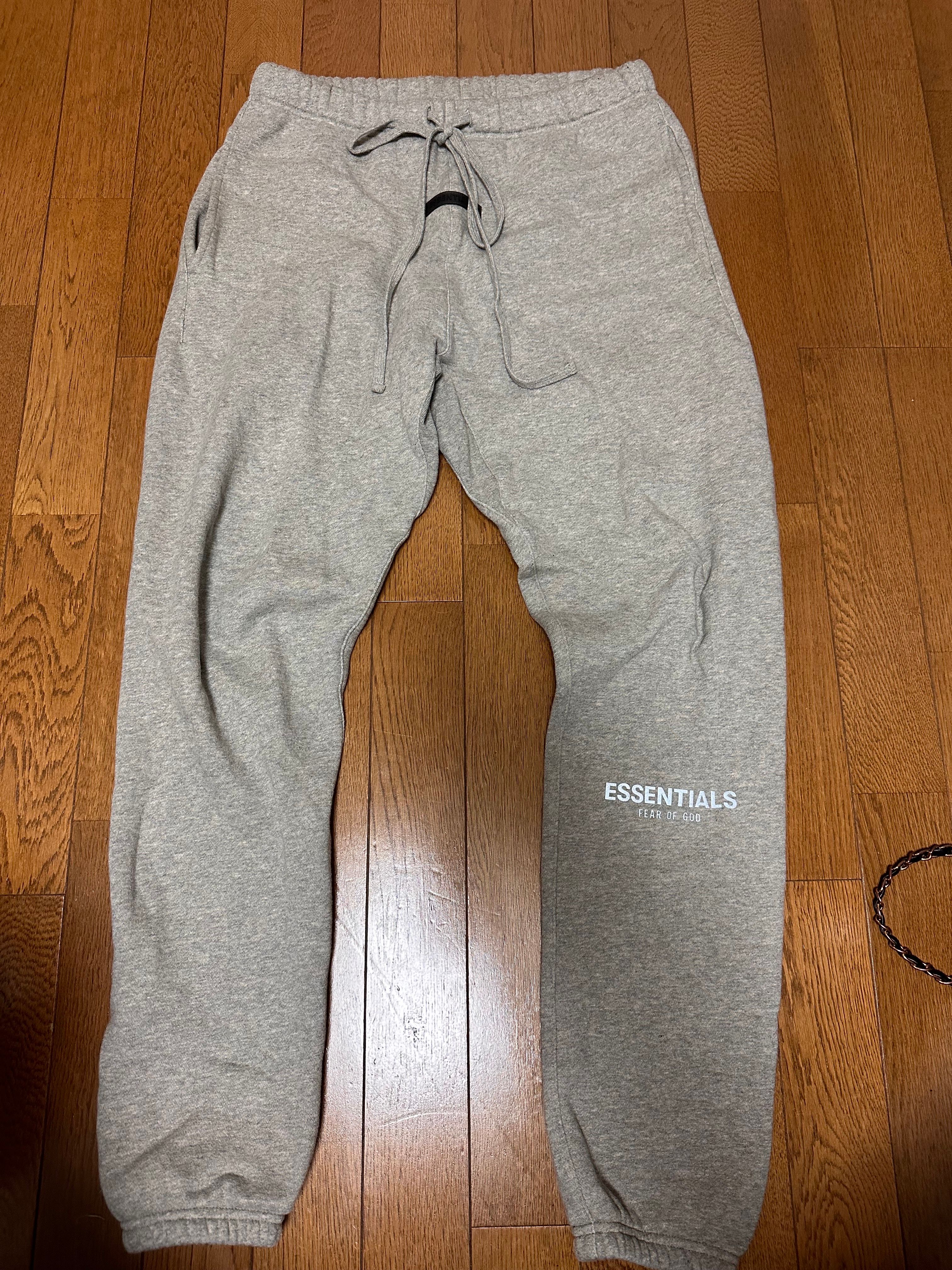 FEAR OF GOD ESSENTIALS SWEATPANT "Dark Heather Oatmeal"