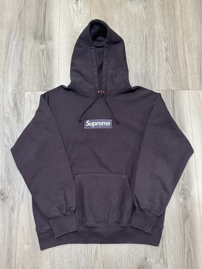 Supreme Box Logo Hooded Sweatshirt "Dark Brown" (21FW)