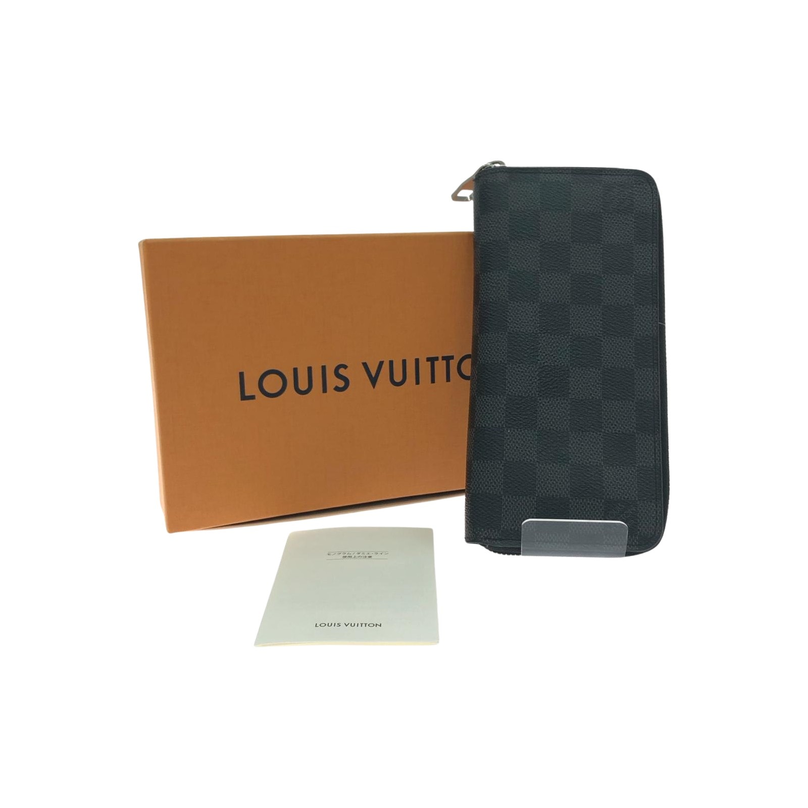LOUIS VUITTON ルイヴィトン メンズ 長財布 ジッピーウォレット ダミエグラフィット ヴェルティカル N63095 ブラック