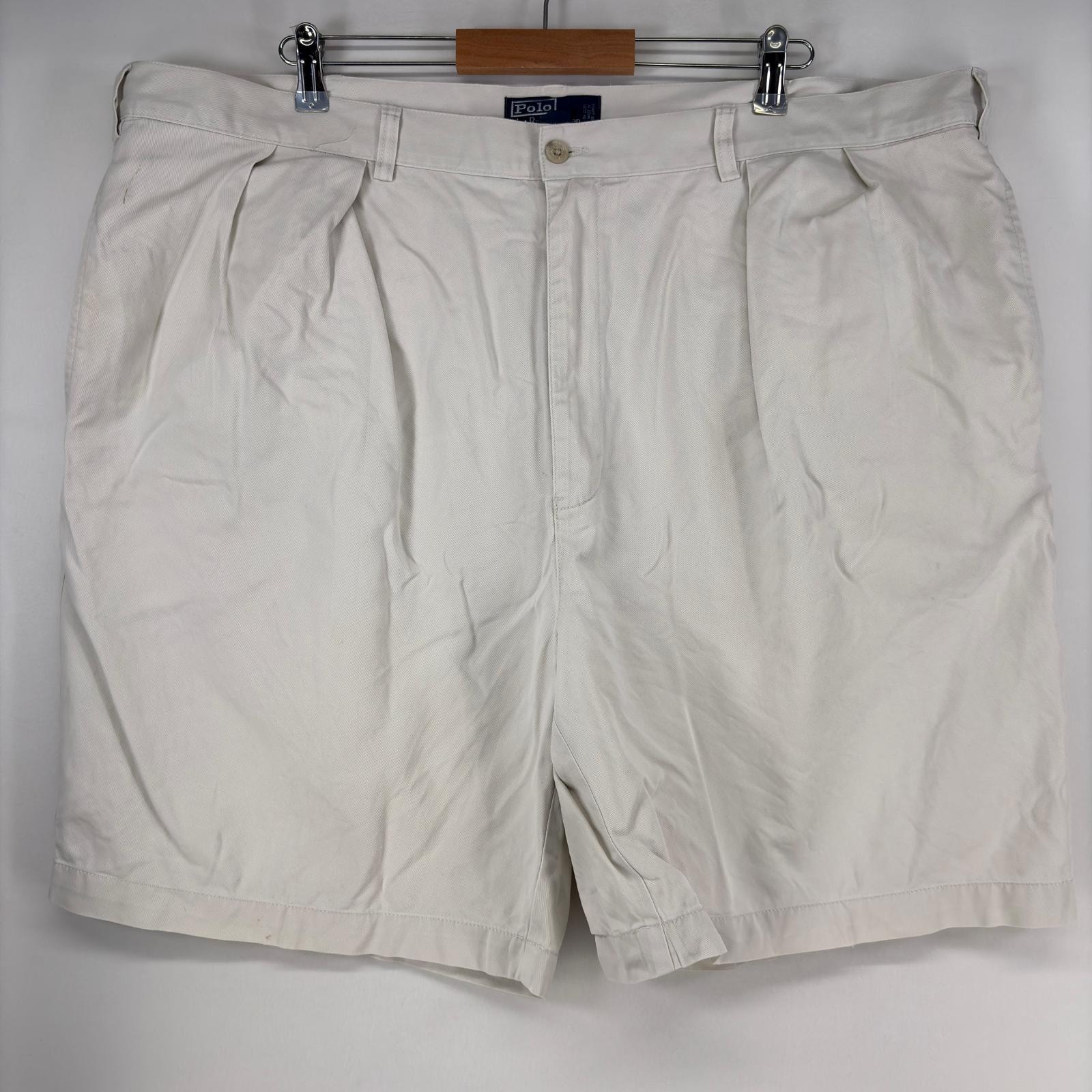 古着 ポロバイラルフローレン Polo by Ralph Lauren ショートパンツ ポロチノ ハーフパンツ TYLER SHORT w46 ホワイト系 メンズ
