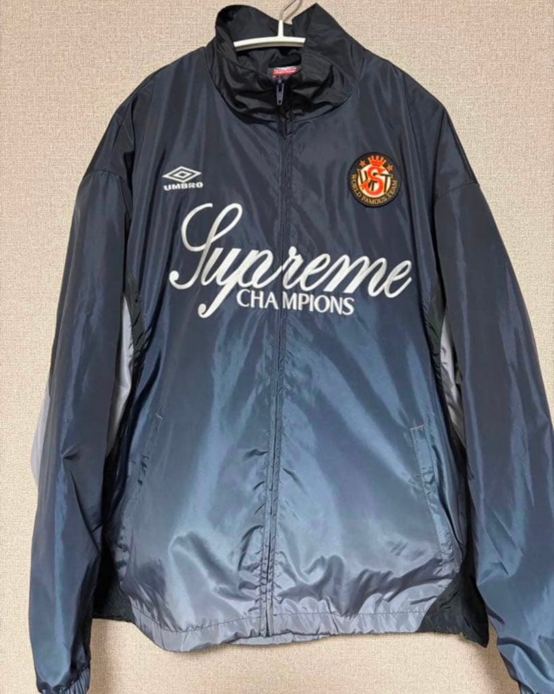 Supreme x Umbro Gradient Track Jacket "Black"