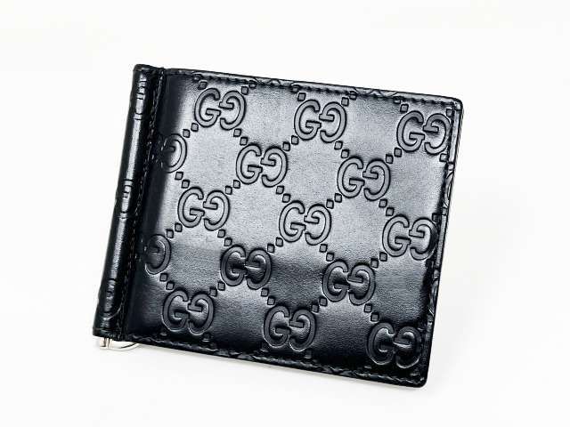 GUCCI Signature Money Clip Wallet